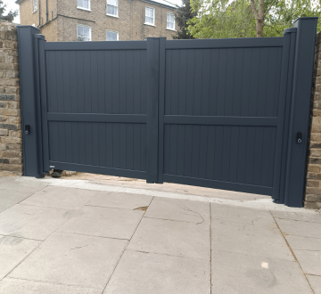 Electric swing aluminium gate sale