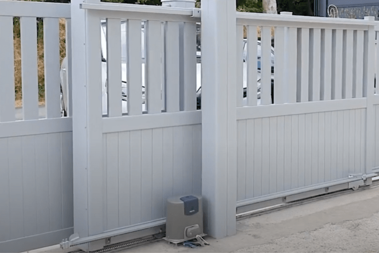bespoke sliding driveway gate