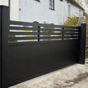 Luker Sliding Driveway Gate in Aluminium