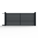 Millie Aluminium Wider Slat See Through Sliding Gate