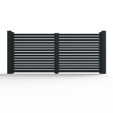 Ruby Aluminium Hinged Double Leaf Swing Gates