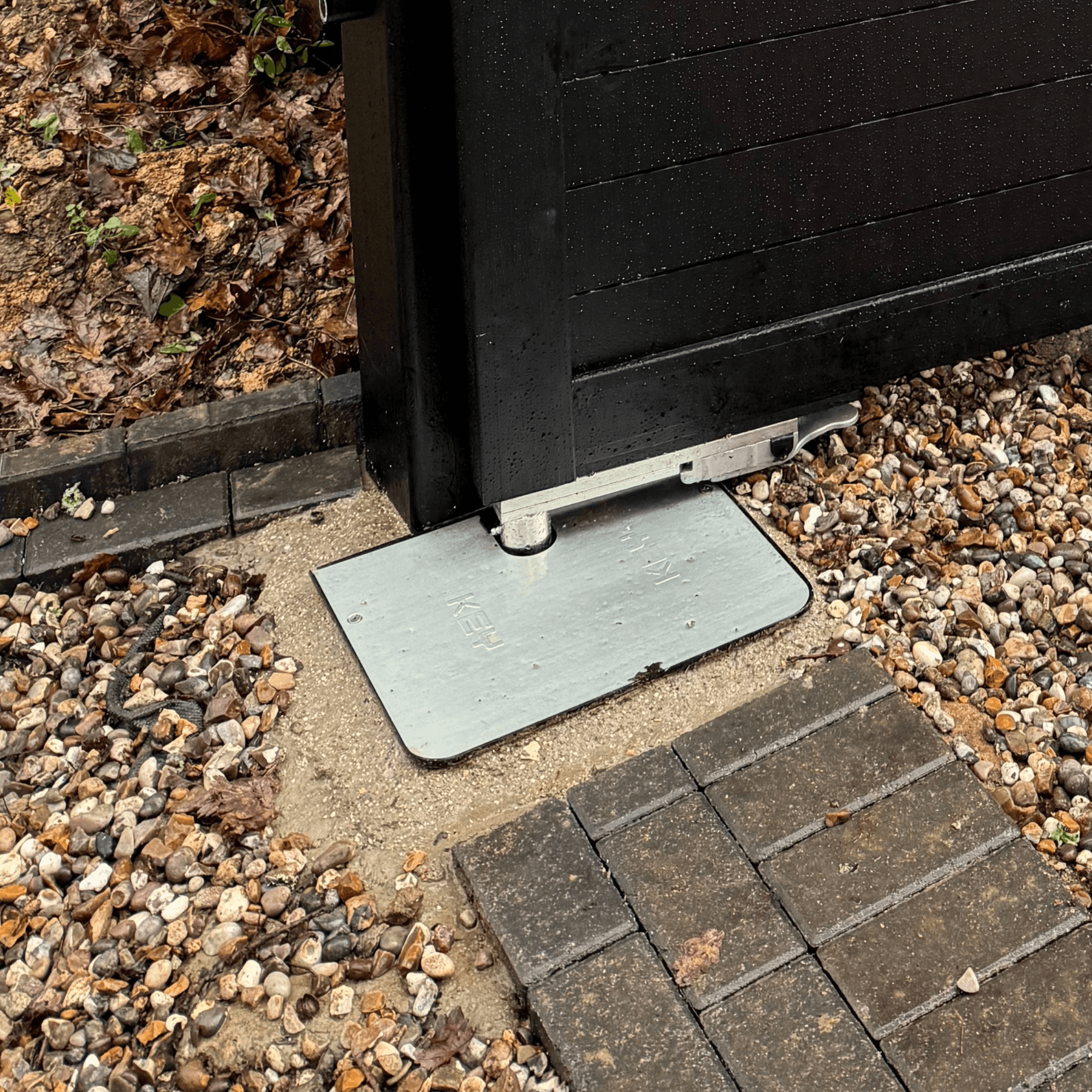 aluminium gate swing with automation